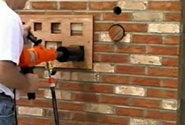 Wet-Cutting Hand-Held Core Bit Video