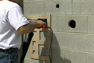 Dry Vacuum Core Bit Video